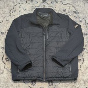 ZeroXposur XBLK Men’s Jacket XXL Black Softshell Quilted Full Zip